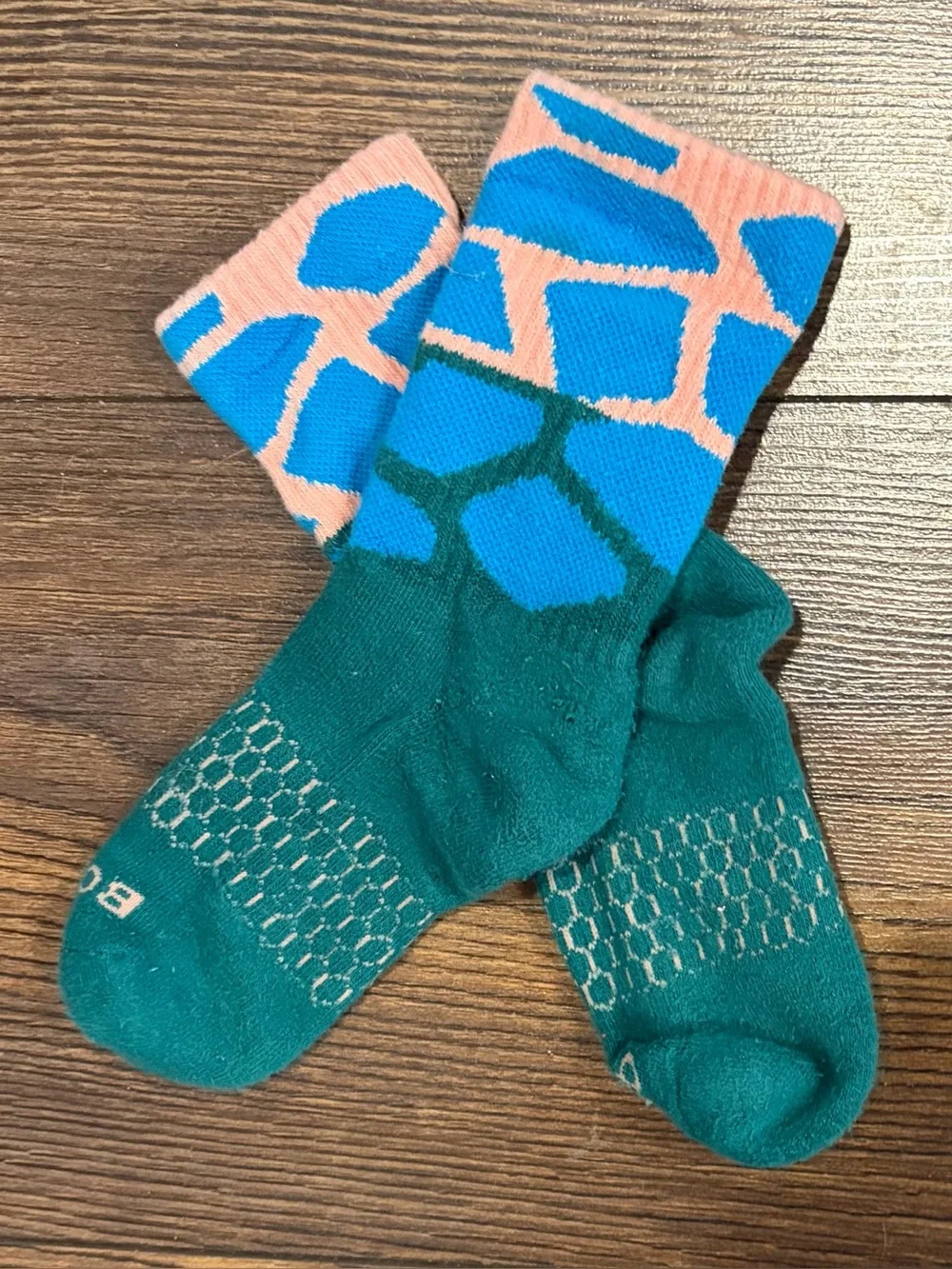 Bombas Set of 4 Pair Crew Sock, Various Colors, Size Youth (6-10 years)